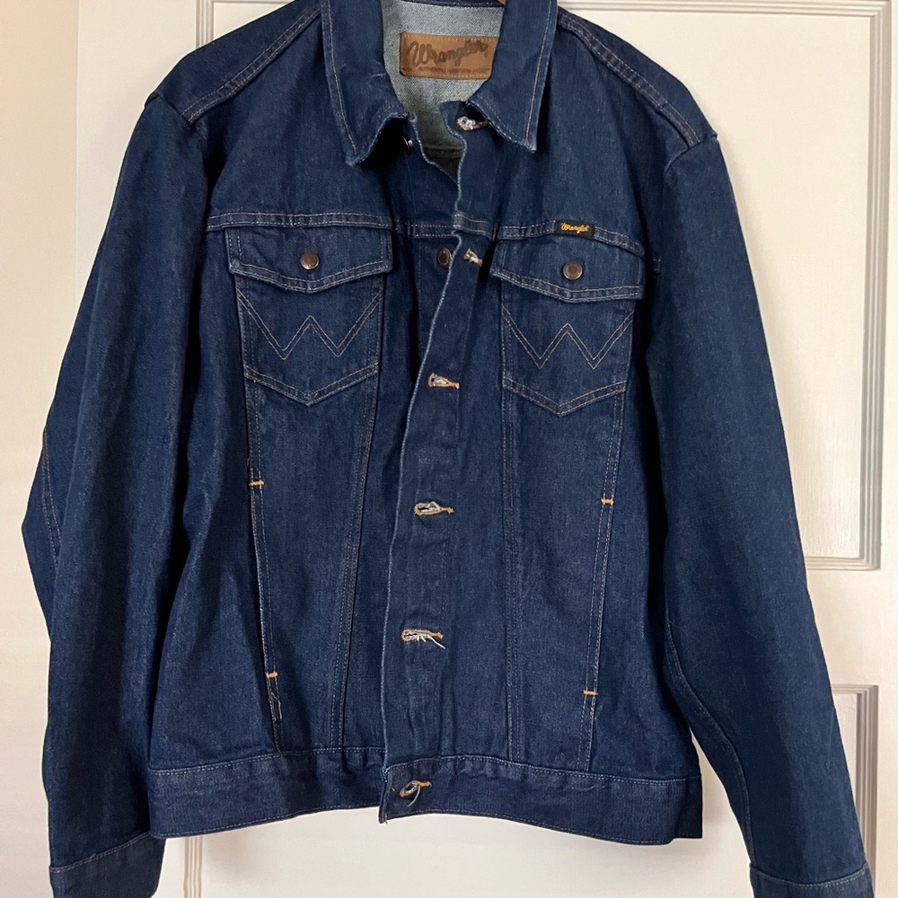 Wrangler Men's Blue Denim Jacket